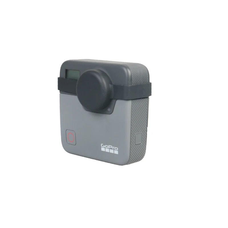  Camera  Lens Cap PC Soft Glue Protective Cover For GoPro Fusion 360-degree Sports Action Fusion Camera  Accessories (4)