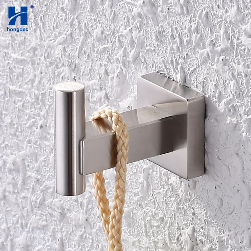 

Hongdec 304 Stainless Steel Coat Hook Towel Robe Clothes Hook for Bath Kitchen