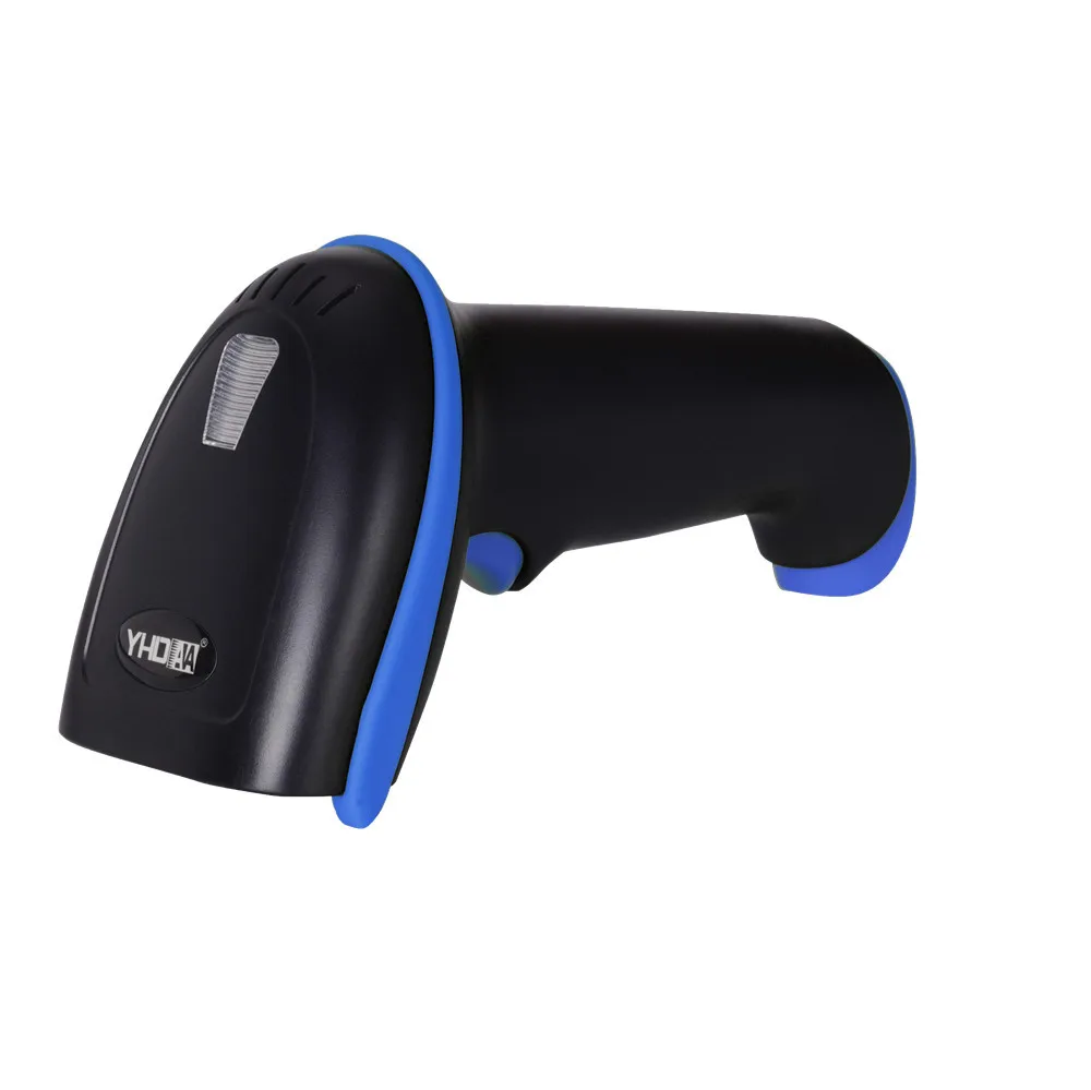 Scanner de Código de Barras sem Fio Reader para Pos Sistema de Supermercado Handheld Laser Bluethooth Cabo Usb Bar Code 1d 10 Sem Fio Bluethooth 1D Cabo USB Bar