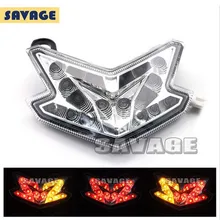 Motorcycle Integrated LED Tail Light Turn signal Lamp Blinker For Kawasaki Z800 2013-2014 Accessories