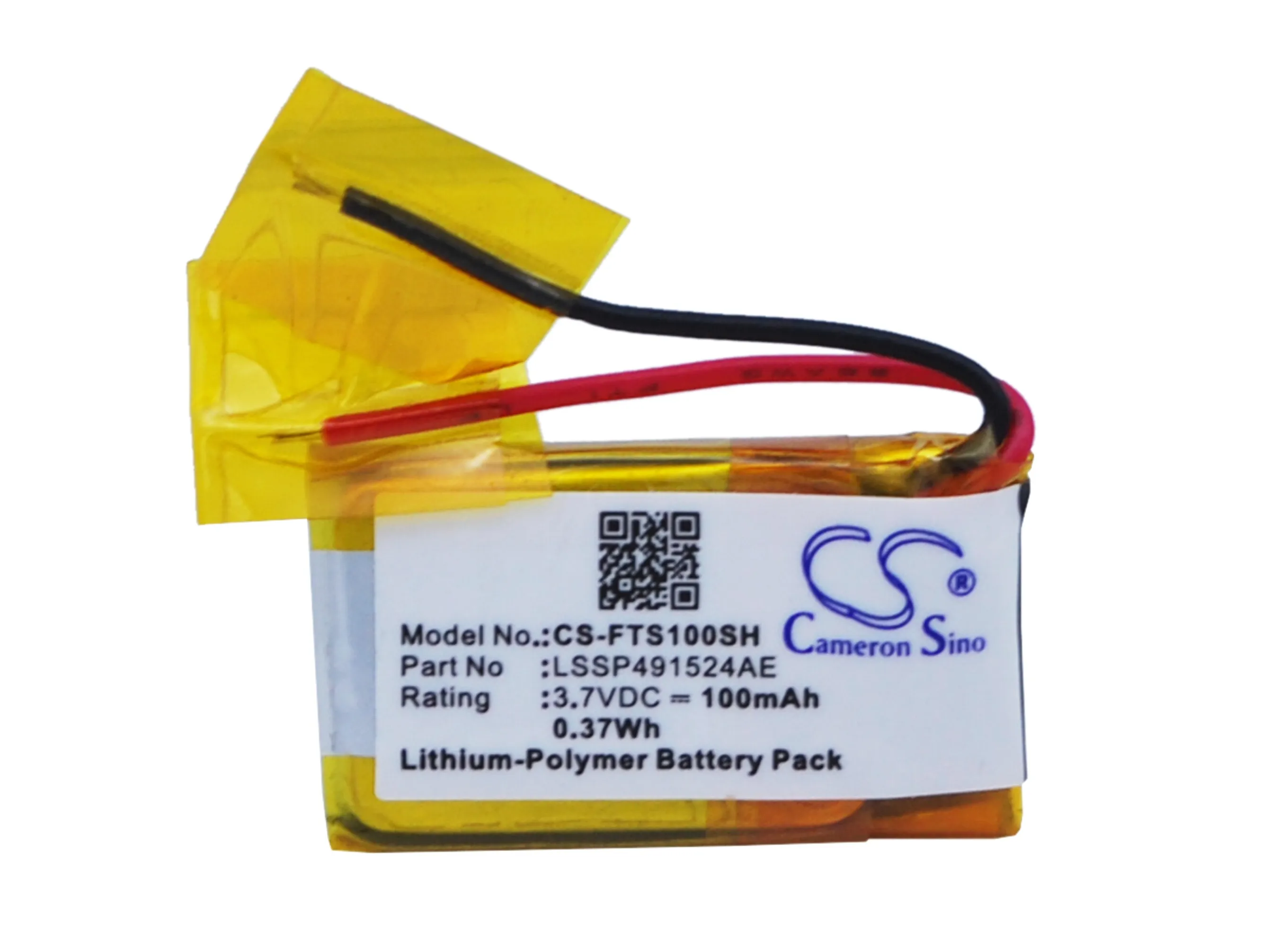 

Cameron Sino 100mAh Battery LSSP491524AE for FitBit Surge