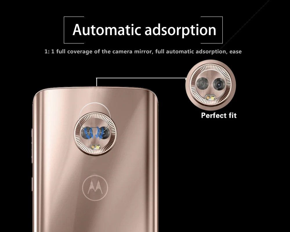 Защитная пленка для задней камеры Motorola Moto G6 E4 G4 G5 G5S Plus Z2 Z Force Play|Защитные стёкла и