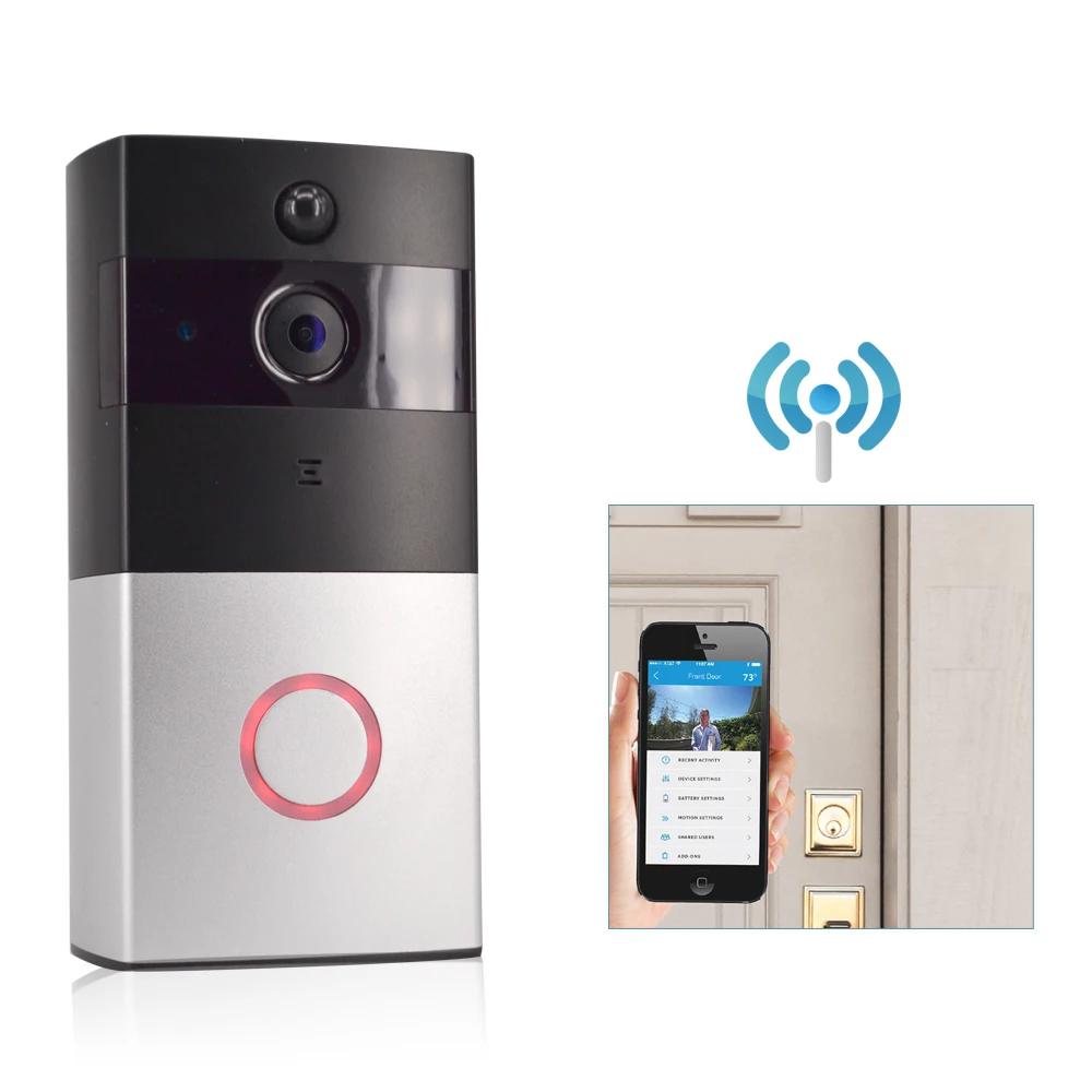

CTVMAN Doorphone Battery Wireless Doorbell Camera Video Intercom For home Videophone Wall Mount Doorbells Door Intercoms