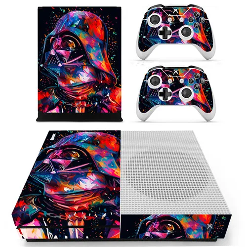 Пленка Звездные войны наклейка для Xbox One S консоль и контроллеры для Xbox One тонкая наклейка s винил - Цвет: Ys-xboxoneS-1034