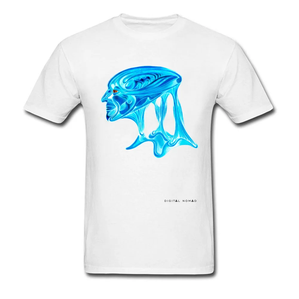 100% Cotton Adult Short Sleeve Digitalnomad Blue Engine T Shirt Personalized Tops Shirt Plain Design Crewneck Tshirts Digitalnomad Blue Engine white