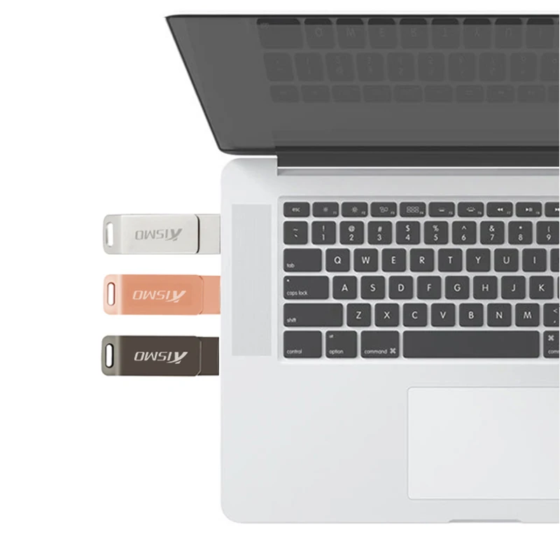 Металлический USB флеш накопитель Kismo для iPhone X 8 7 6 Plus 6S 5S 5C iPad OTG HD 16 ГБ 32 64 128 ГБ|USB
