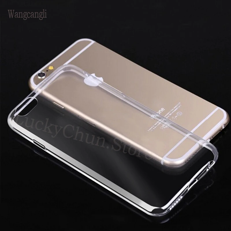 Ultra thin Clear Transparent TPU Silicone Case TPU phone case for iphone 5s 7 x 8 6s plus case on iphone 6 7 6s plus phone case lifeproof case iphone 8