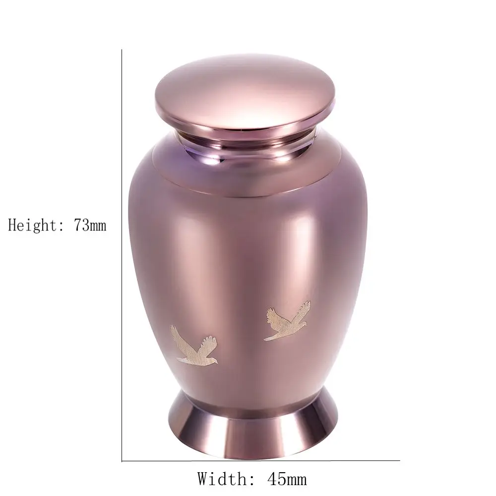 جنازة التذكار الجرار النعش-القهوة الذهب الطيور الحرق للكبار البشرية/pet رماد حامل المقاوم للصدأ الجرار حار بيع جنازة التذكار الجرار النعش-القهوة الذهب الطيور الحرق للكبار البشرية/pet رماد حامل المقاوم للصدأ الجرار حار بيع