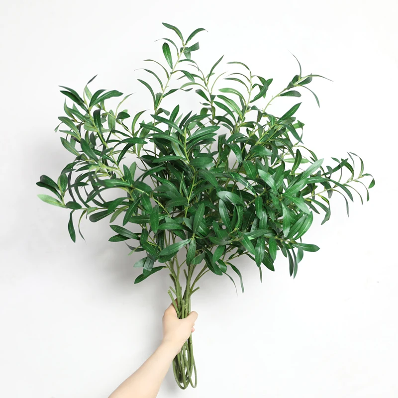 Artificial Plant Leaves Branches Tree Vine Decoration Fake Green
