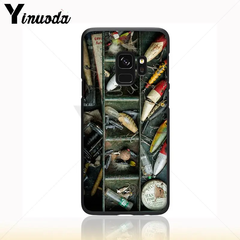 fish jump out of water Wood Fishing Tackle Box Fishing