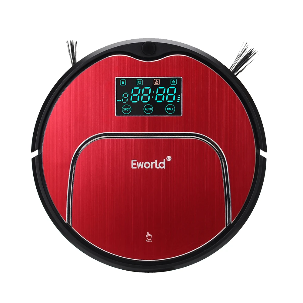 Eworld M883 новейший робот-пылесос Robot Vacuum Cleaner Регулировка скорости пульт дистанционного управления с защитой от падения Обновлено M884