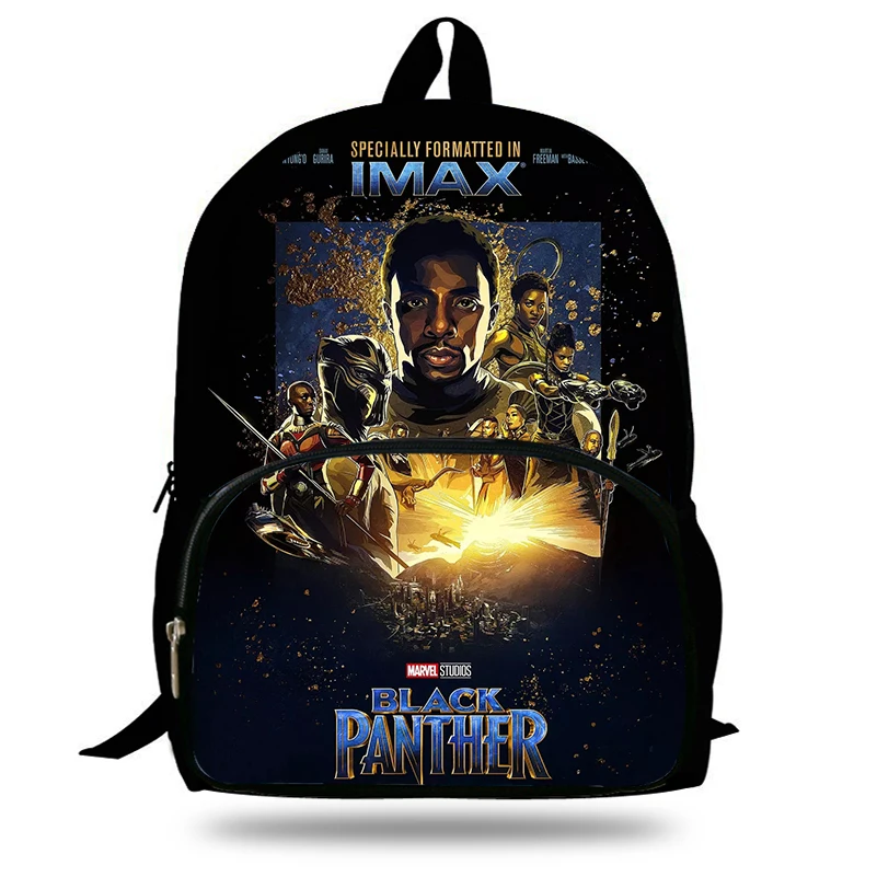 Boys Girls Printed Superhero Backpack 