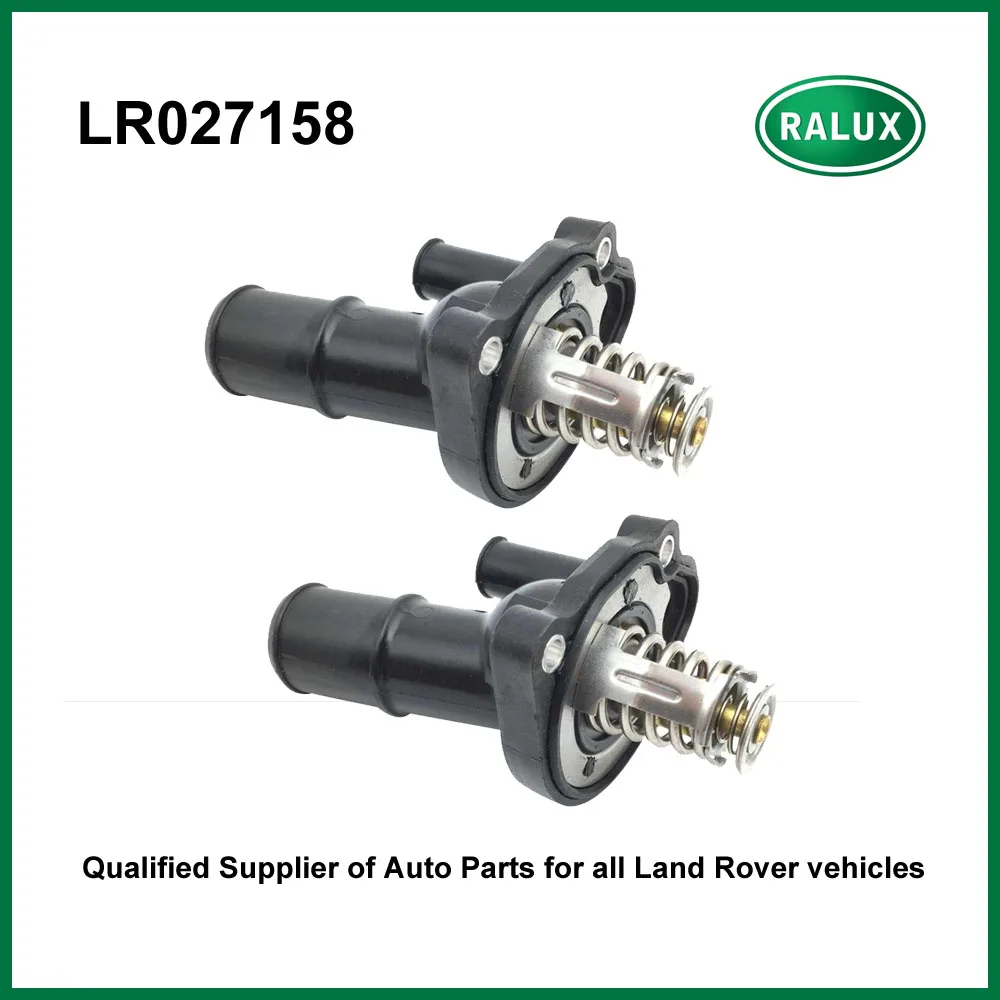 New 2 PCS thermostat housin &amp gasket For LR2 Freelander Range Rover Evoque 12- 13- Sport 14- LR027158 |