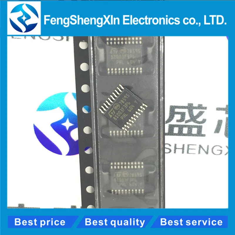 10pcs/lot New STM8S003F3P6 STM8S003F TSSOP 20 IC 8S003F3P6 8 bit MCU, 8 ...
