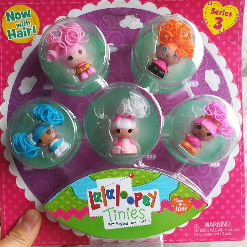 Новинка! Мини-куклы lalaloopsy в штучной упаковке, куклы принцессы, игрушки для девочек, набор, игровой домик, игрушки, подарки - Цвет: purple