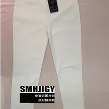 27-44 Джастин Бибер Для мужчин одежда DJDS Вокальный концерт тонкий белый Штаны Стретч больших размеров размеры этап певиц