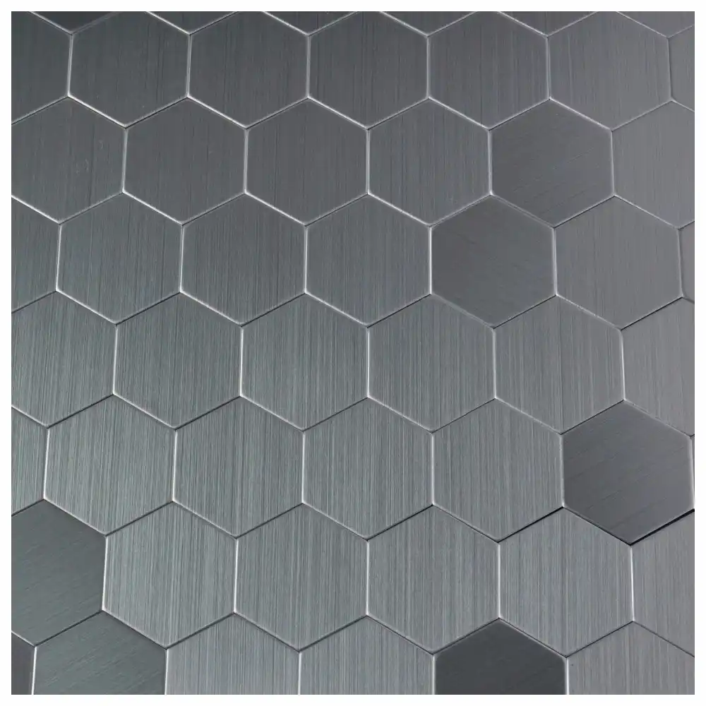 Peel and Stick on Metal Steel Backsplashes Tiles Self adhesive Tiles