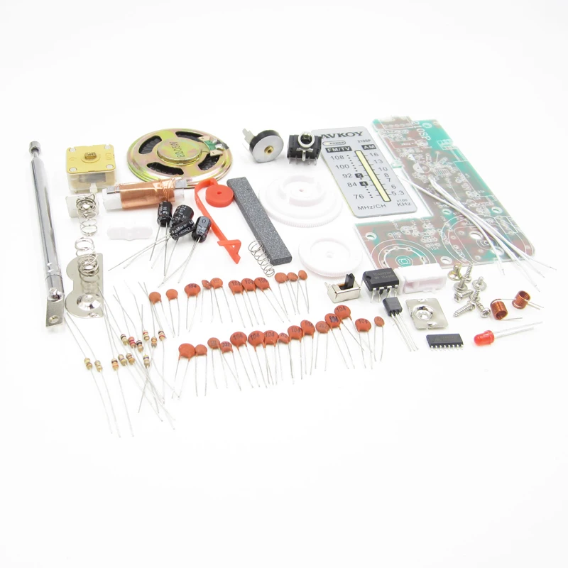AM FM Radio Kit Parts CF210SP Suite For Ham Electronic Lover Assemble DIY Electronic Production Suite01