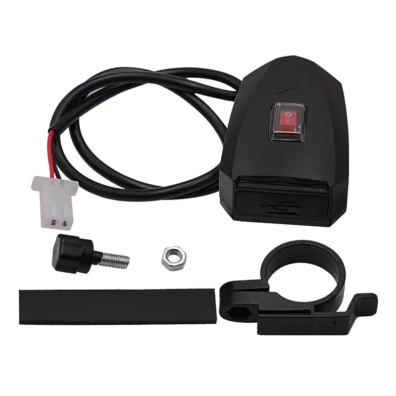 

Motorcycle Handlebar Usb Charger 5V 2.4A Moto Charger Car Waterproof Large Power Faucet Charger Usb For Iphone Ipad Android