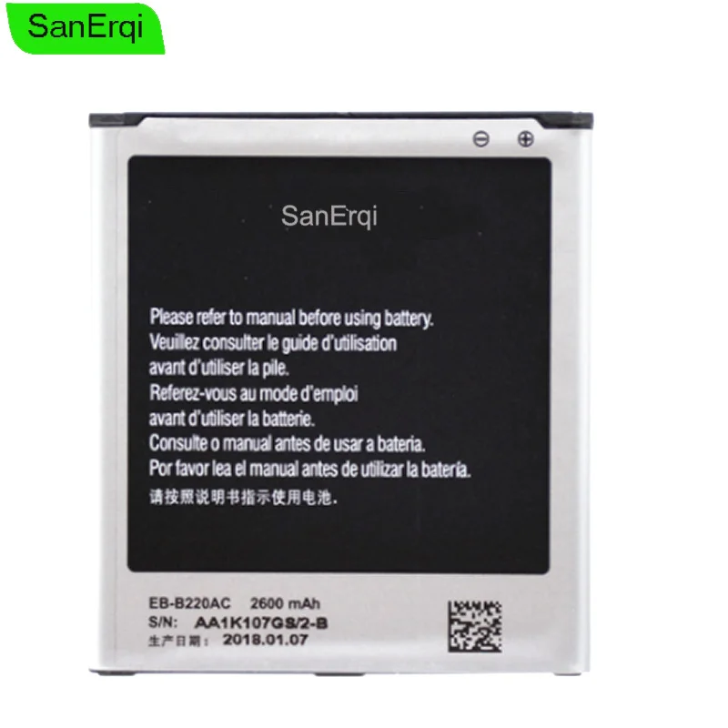 Аккумулятор для Samsung Galaxy Grand 2 аккумулятор G7108 G7108V 2600 мА/ч SM G7102 G7108|Аккумуляторы