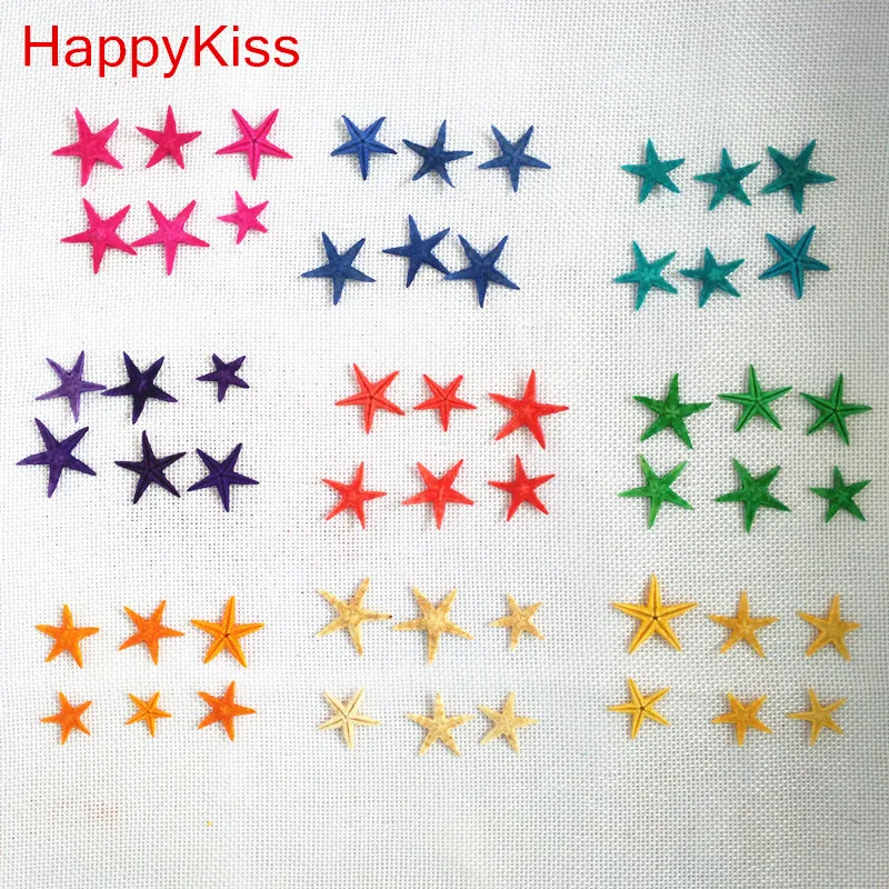 HappyKiss 30 шт 1 2 5 см мини Морская звезда Ремесло Украшение естественное ремесло