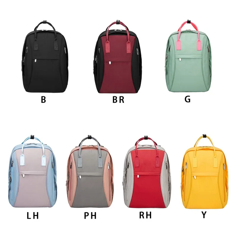 

2019 Fashion Women School Youth Teenage Large Capacity Multifunction Backpack Durable Backpack Diapers Waterproof Nappy Bags