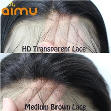 HD прозрачные кружевные парики для Для женщин прямые волосы 13x6 Синтетические волосы на кружеве парик человеческих волос Remy бразильский Невидимый предварительно с детскими волосами