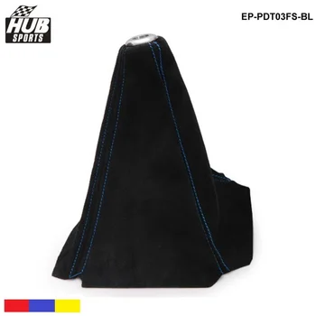 

Universal Jdm Black Suede Shift Boot For M/T Manual Shift Gear Cover Shifter Stitch HU-PDT03FS