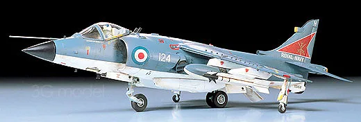 1/48 Британский Sea Harrier вертикального взлета и посадки модель истребителя