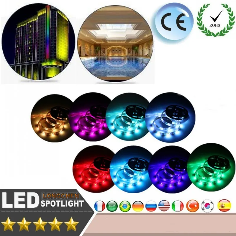 

LED strip Christmas USB 5V 12V 1M 2M 5M Cable Power LED strip light lamp SMD 3528 desk Decor lamp tape TV Background Lighting