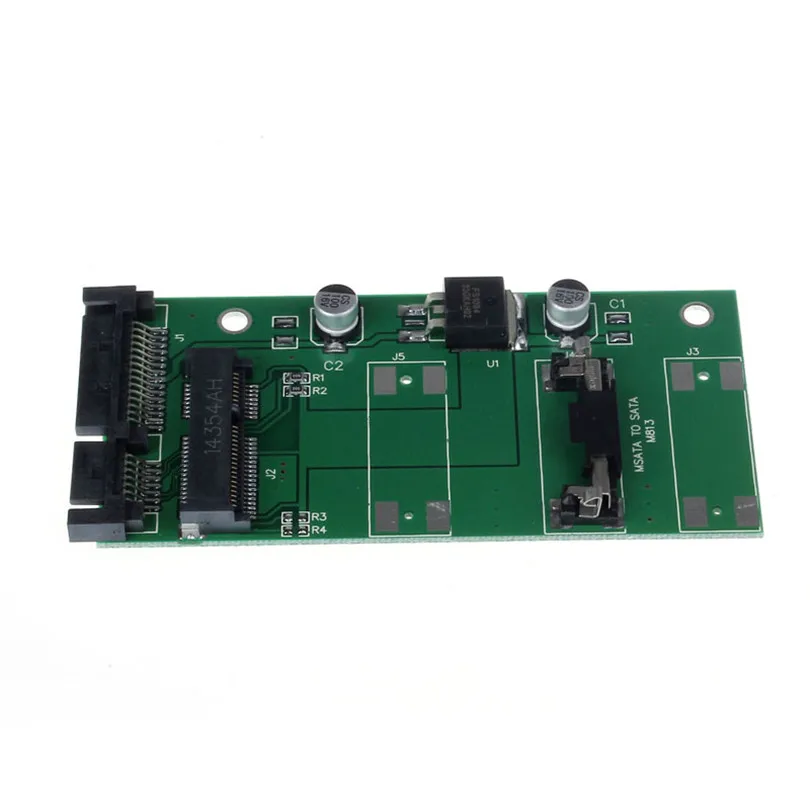 

Hot Selling Mini PCI-E mSATA SSD To 2.5Inch SATA Adapter Converter Card Board Dec12