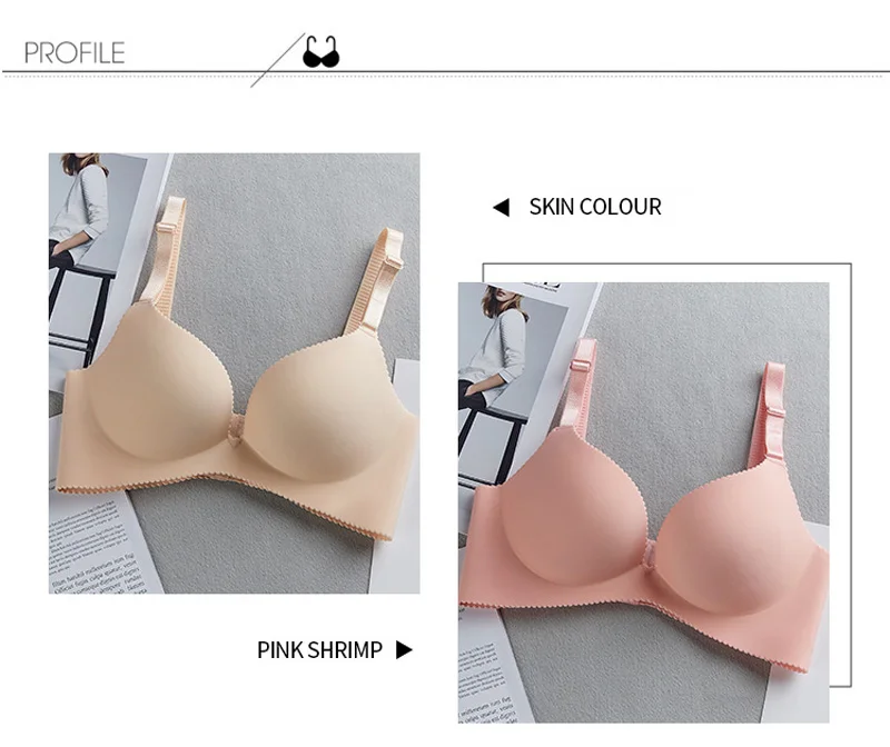 Jerrinut Bras For Women Sexy Seamless Underwear Push Up Bra Wire Free Plus Size Women Bra Bralette Cotton Female Underwear 104