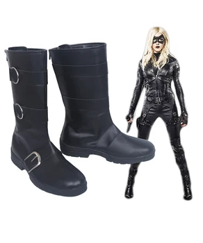 

Green Arrow Black Canary Dinah Laurier Lance Assistant District Attorney of Star City Cosplay Boots Shoes