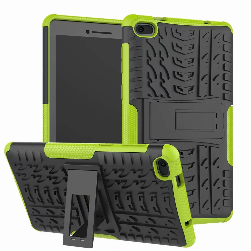 

For Lenovo 7104 TB-7104F 7 inch case 2 in 1 Hybrid Rugged Case For Lenovo Tab E7 2018 Tablet Funda Cover+Pen