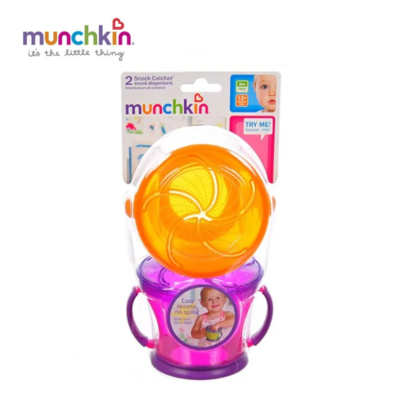 Munchkin Snack Catcher чашка 1 шт. 9 унций Бесплатная доставка по всему миру Цвета случайной