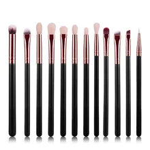 12Pcs Professional makeup brushes sets maquiagem maquillage cosmetics make up brushes eyebrow eyes Concealer pinceis brush Set