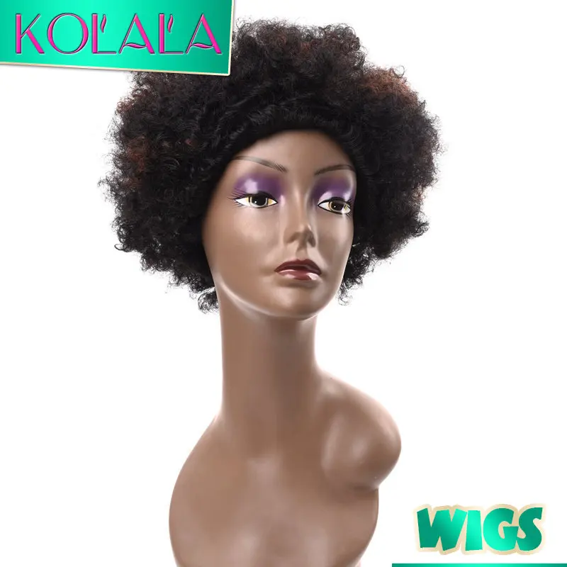 

ombre cheap Yaki Party bomb wigs Afro Cosplay black Hair Clown Funny curly big Wig New Brazil Football Fans Short Hair wigs 80g