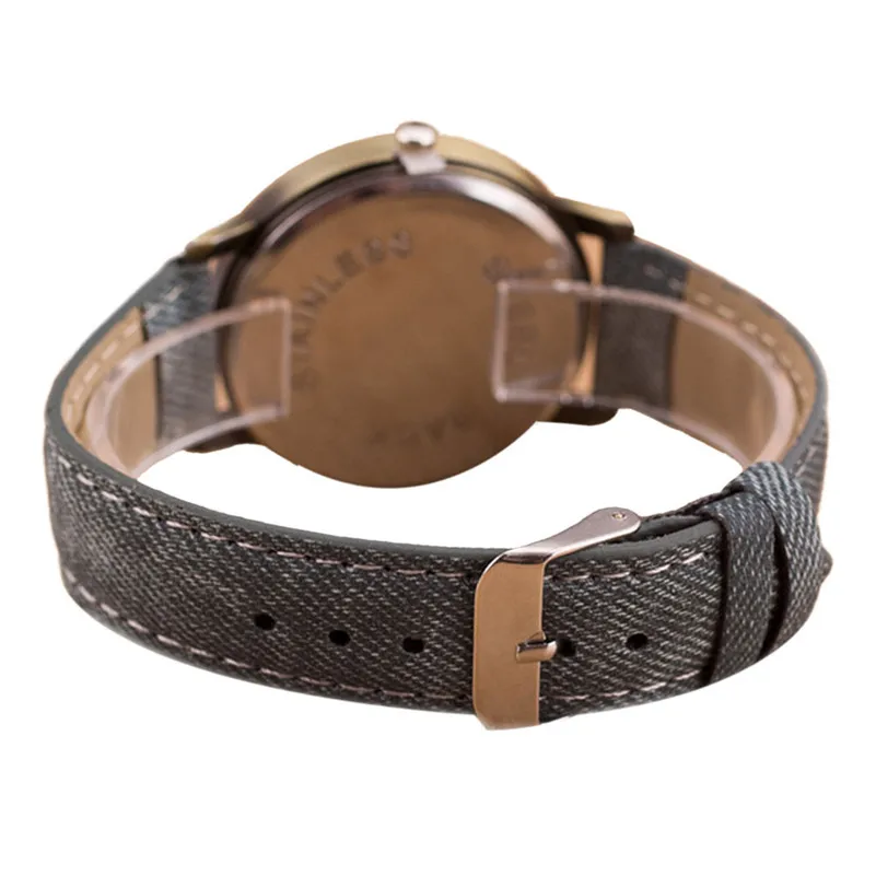 Fashion Women Watches Retro Iron Tower Cowboy Leather Band Analog Quartz Watch Wrist Watch Relogio Feminino #AP28 (2)