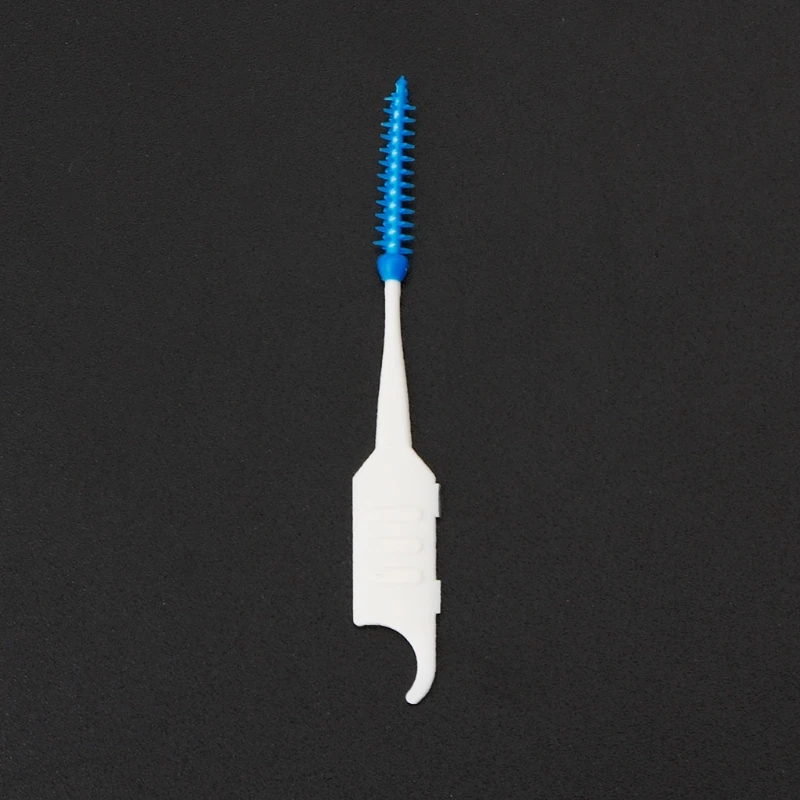 

40pcs Double Floss Head Hygiene Dental Silicone Interdental Brush Toothpick