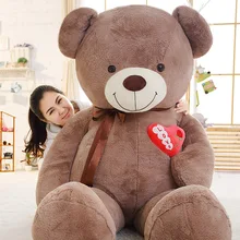 1PC 75/90/110cm Large Teddy Bear Plush Toy Lovely Huge Stuffed Soft Bear Wear Bowknot Bear Kids Toy Birthday Gift For Girlfriend 1PC 75/90/110cm Large Teddy Bear Plush Toy Lovely Huge Stuffed Soft Bear Wear Bowknot Bear Kids Toy Birthday Gift For Girlfriend