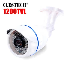 Full HD 1/3"Cmos 1200tvl HD CCTV Camera Analog IR-cut in/Outdoor waterproof IP66 Night Vision security monitoring with bracket