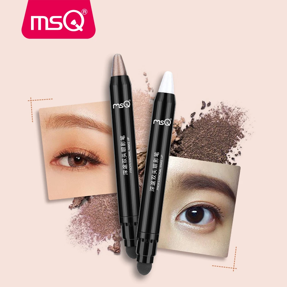 MSQ Shimmer матовая ручка для теней век макияж светлые тени маркер карандаш