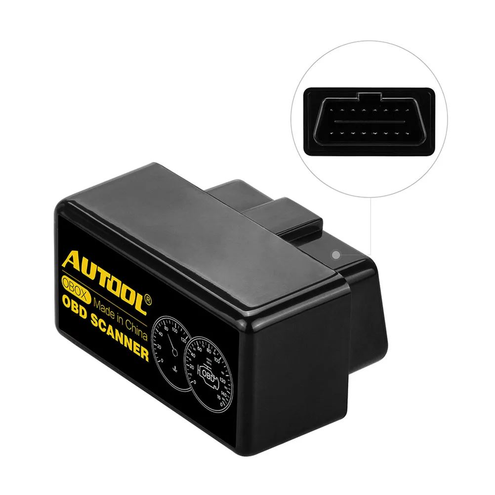 high quality auto inspection equipment AUTOOL OBOX OBD2 ELM327 V1.5 WIFI Car Scanner ELM 327 OBD 2 II Auto Diagnostic Adapter Interface For Wifi IOS Card car inspection equipment for sale