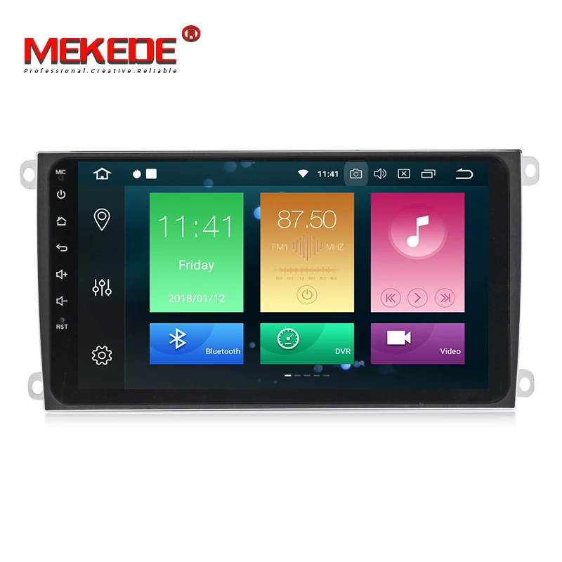 Sale 4G RAM 32G ROM HD 1024X600 Android 8.0 9inch Full Touch screen Car Multimedia Car GPS DVD player for Porsche Cayenne 2003-2010 1