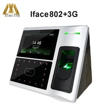 3G ZK Iface802 TCP/IP USB Лицо Посещаемость биометрический отпечатков пальцев двери Система контроля доступа лица работник посещаемости