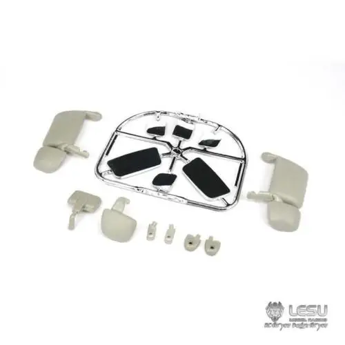 LESU ABS зеркало заднего вида DIY 1/14 Tmy R620 470 RC трактор Sca грузовик модель TH05105