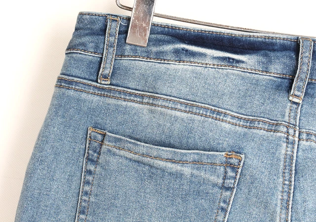 Высокая Талия Лето Женская мода свободно мыть водой длиной до икры повседневные джинсы женские большие размеры bleached denim нижние тонкие Капри