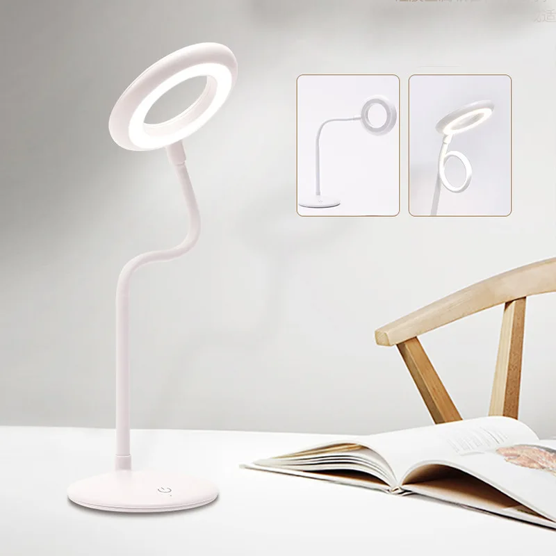  Table lamp LED Desk lights Magnifying Glass Reading lamp Touch Switch Dimmable Wireless Rechargeabl - 32904357816