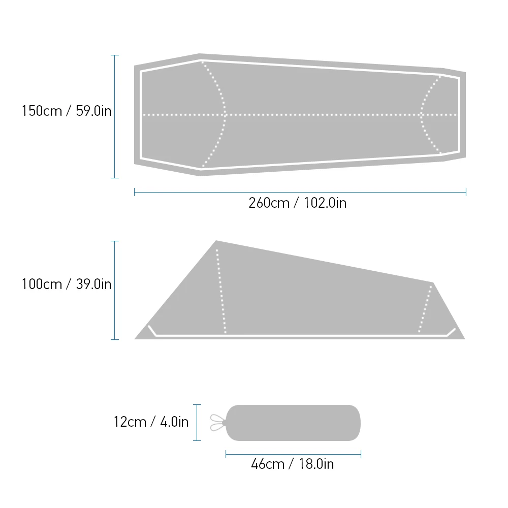 Спальная палатка Bivy, противомоскитная, походная палатка, походная, альпинистская, кабана, водонепроницаемая, от дождя, летит, уличная спальная палатка