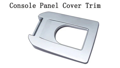 Хромированная Автомобильная консоль Certer панель накладка Украшение Наклейка для Land Rover Дискавери Спорт автомобильный Стайлинг - Название цвета: Console Panel Cover